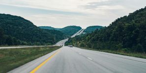 A road through the forest global trade remote