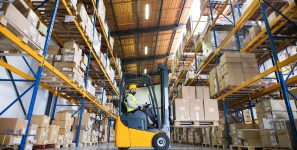 forklift warehouse